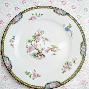 Antique Noritake Pheasant Salad Plate